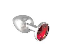 Rimba Butt Plug Big with Cristal, Unisex, 8013, 200 g