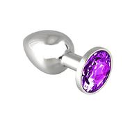 Rimba Butt Plug Small with Cristal, Unisex, 8009, 200 g