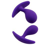 Rimba Copenhagen - anal plug set (purple, 2 pcs)