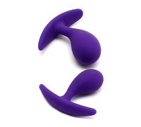 Rimba Copenhagen - Purple Anal Plug Set (2 pieces)