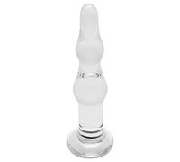 Rimba Dolly - Transparent Wavy Glass Anal Dildo