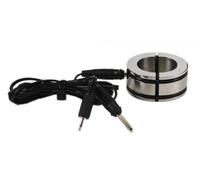 Rimba Electro ballstretcher/cockring Solid, bi-Polar, 0.2 kg