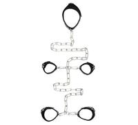 Leather Female Hand And Foot Cuffs