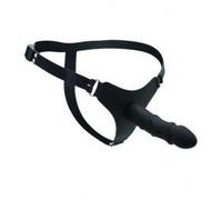 Rimba Latex Play Strap on Black Ø 3.5 x 12 cm