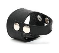 Rimba Leather Cock Ring Strap