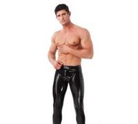 Rimba - Long Straight Trousers for Men Black