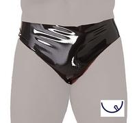 Rimba - Men's Briefs with Butt Plug Inside (10 X 3.5 Cm) Black