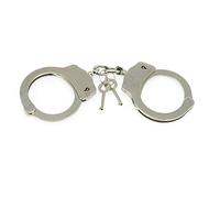 Rimba Metal Police Hand-Cuffs, Extra Heavy, 0.2 kg