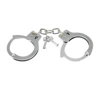 Rimba Metal Police - Silver Metal Handcuffs