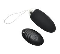 Rimba Venice - wearable rechargeable wireless vibrating egg (black)