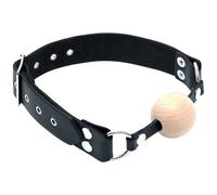 Leather Gag With Wooden Ball