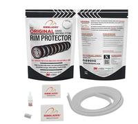 Rimblades Original Alloy Wheel Rim Protector - Single Strip (1 Wheel) - DIY Fit for Up to 24" Wheels - Durable Self-Adhesive Rim Protection - 9 Colours Available (White)