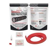 Rimblades Original Alloy Wheel Rim Protector - Single Strip (1 Wheel) - DIY Fit for Up to 24" Wheels - Durable Self-Adhesive Rim Protection - 9 Colours Available (Red)