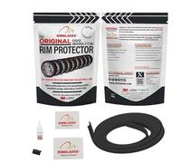 Rimblades Original Alloy Wheel Rim Protector - Single Strip (1 Wheel) - DIY Fit for Up to 24" Wheels - Durable Self-Adhesive Rim Protection - 9 Colours Available (Black)