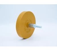 Rimblades VHB Tape Removal Wheel for Drill - Adhesive Eraser Tool for Removing VHB Tape & Sticky Residue from Alloy Wheels - Safe Soft Rubber Decal & Adhesive Remover
