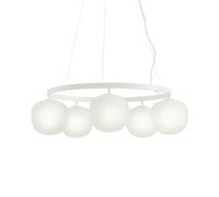 Rime Chandelier White