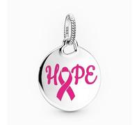 Rimgoris 925 Sterling Silver Charm for Women Bracelets Necklace Luck Hope Dangle Charm Gift
