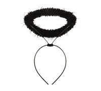 Rimi Hanger Womens Halo Angel Black Headband Ladies Halloween Party Supplies Accessories One Size