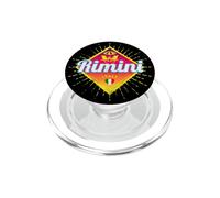 Rimini Emilia-Romagna Italy Retro Sunset Vintage Souvenir PopSockets PopGrip for MagSafe