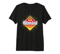 Rimini Emilia-Romagna Italy Retro Sunset Vintage Souvenir Premium T-Shirt