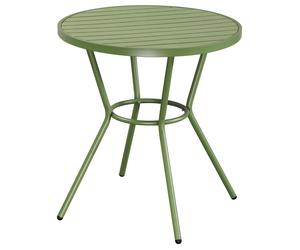 Rimini Round Garden Bistro Table, Metal, Outdoor Dining, Weather Resistant