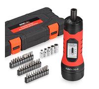 RIMKOLO 1/4" Drive Torque Screwdriver Wrench Set, 36-Piece 10 to 65 in.lb Torque Wrench Set for Maintenance Tools Bike Repairing and Mounting