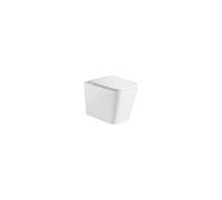 Rimless Close-Coupled Toilet Soft-Close Seat 560mm - White