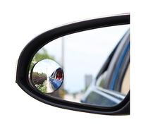 Rimless Mirrors 360 Degree HD Blind Spot Mirror Adjustable Car Rearview Convex Mirror For Car Reverse Wide Angle Vehicle Parking (Color : 2pcs)