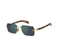 Rimless Sunglasses Db7109/S 06J, unisex, Eyewear by David Beckham, Sunglasses, Yellow, 56 MM, Accessories 56 MM