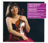 Rimma Sushanskaya - Shostakovich: Violin Sonata Op.134 / Prokofiev: Violin Sonata No.2