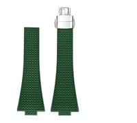 Rimmean 1pc 11mm 12mm Strap 35mm 40mm Women Men Release Watch Band Accessories(Green Clasp,11mm)