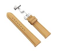 Rimmean 1pc 20 22mm Sailcloth Watch Strap For Butterfly Buckle Waterproof For Men Women Release Watchband(Yellow,20mm)
