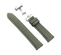 Rimmean 1pc 20 22mm Sailcloth Watch Strap For Butterfly Buckle Waterproof For Men Women Release Watchband(Green,22mm)