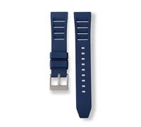 Rimmean 1pc 22mm Watch Strap 20mm Fluoro Rubber Band Fast Release Soft Comfortable Wear-Resistant Wristband(Dark Blue,22mm)