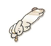 Rimmean 1pc Cartoon Dog Shape Imitation Cashmere Carpet Bedside Rugs For Live Room Coffee Table Sofa Soft Machine Wash(FYR3,40X120CM 1.3X3.9FT)