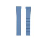 Rimmean 1pc Design CTS Fluororubber Watch Strap 18mm 19mm 20mm 21mm 22mm Release Bands(Light Blue,18mm)