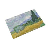 Rimmean 1pc Green Springtime Subdued Carpet Landscape Doormat Non-Slip Kitchen Rug Bathroom Mat For Bedroom For Live Room(GZN1,60X90CM 2X3FT)
