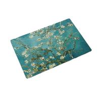 Rimmean 1pc Green Springtime Subdued Carpet Landscape Doormat Non-Slip Kitchen Rug Bathroom Mat For Bedroom For Live Room(GZN5,60X90CM 2X3FT)