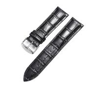 Rimmean 1pc Leather Watchbands 12mm 14mm 16mm 18mm 20mm 21mm 22mm Replacement Cowhide Watch Straps Men Women Bracelets Black Brown Wristbelt(Black,14mm)