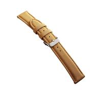 Rimmean 1pc Sailcloth Straps 20mm 22mm For Watches Men Women Release Waterproof Watch Bands Accessories(Yellow,20mmSilver Buckle)