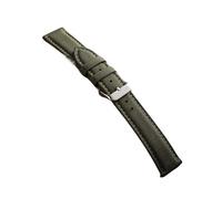 Rimmean 1pc Sailcloth Straps 20mm 22mm For Watches Men Women Release Waterproof Watch Bands Accessories(Green,20mmSilver Buckle)