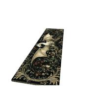 Rimmean 1pc The Rectangular Design Of The White Dragon Spring Decoration In Areas As Well As For Home Entrances Entrance Mats(4,40X120CM)