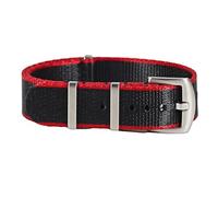 Rimmean 1pc Watch Strap 20mm 22mm Universal Type Sports Parachute Bag Watchband Pilot Band(Silver buckle-A16,20mm)