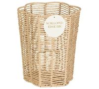 Rimmed Scalloped Edge Bin