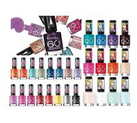 Rimmel 60 Second Rita Ora Super Shine Nail Polish Pack Of 15