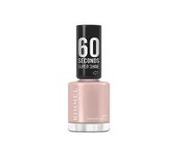 Rimmel 60 Seconds Super Shine Nail Polish, 109 Evening Sand, Quick-Dry Nail Polish, Ultra-Shiny Finish, Easy to Apply, Vibrant Colour, Long-Wearing, Clean and Improved Formula, Vegan, 8ml