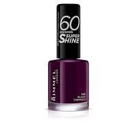 Rimmel 60 Seconds Super Shine Nail Polish 345 Black Cherries