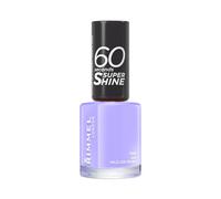 Rimmel 60 Seconds Super Shine Nail Polish, 558 Go-Wild-Er-Ness, Quick-Dry Nail Polish, Ultra-Shiny Finish, Easy to Apply, Vibrant Colour, Long-Wearing, Improved Formula, Vegan, 8ml