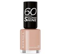 Rimmel London Nail Polish Colour Block 60 Seconds Super Shine – Quick Drying, Long Lasting