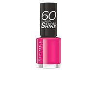 Rimmel 60 Seconds Super Shine Nail Polish 323 Funtime Fuchsia